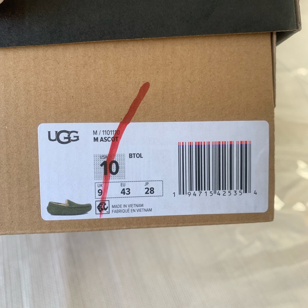 UGG MEN ASCOT SLIPPERS - Picture 5 of 7